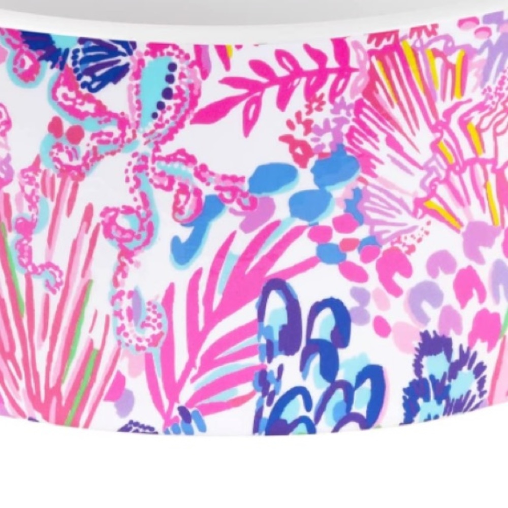 Lilly Pulitzer Dog / Pet Bowl: Splendor in the Sand - Picture 8 of 14